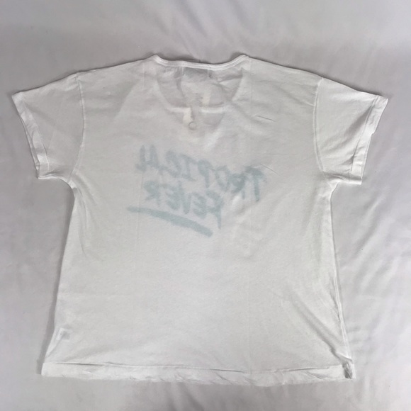 Wildfox Rip Neck Tee (M) NWT - Picture 6 of 8